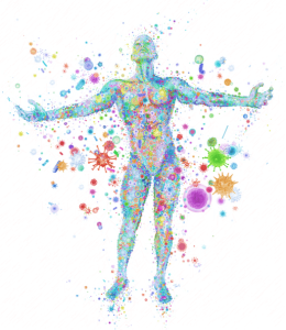 El microbioma humano es el conjunto de microorganismos que conviven en el cuerpo humano.